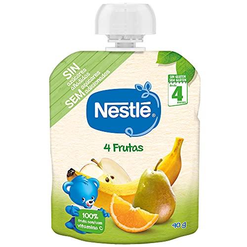 Nestlé Bolsita 4 Frutas A Partir de 6 Meses, 90g