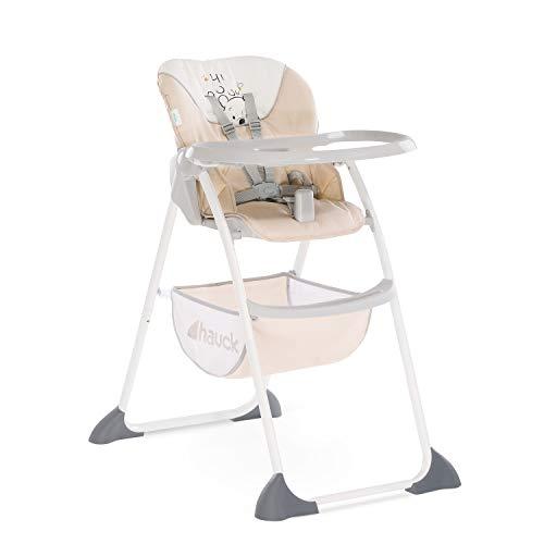 Hauck Disney Tronas de Bebe Sit N Fold, desde 6 Meses hasta 15 kg, Plegable, Silla Alta Niños, Respaldo Reclinable, Mesa Regulable, Portatil, Gran Cesta de Almacenaje