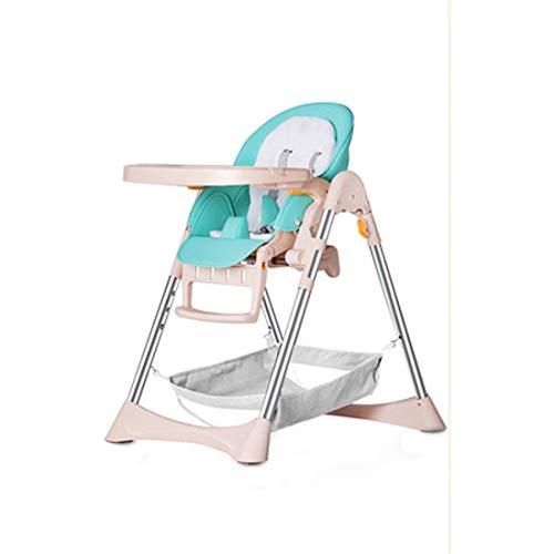 NXYJD Bebé Comedor Comedor de Silla Infantil Mesa Plegable portátil y Energía Infantil del niño Aprender a Sentarse (Color : A)